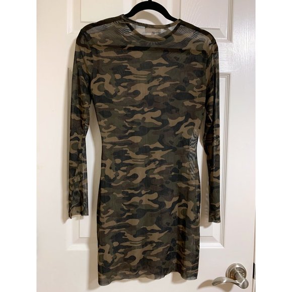 Ciara Mesh Camo Dress by the way, NEW! - Picture 5 of 7